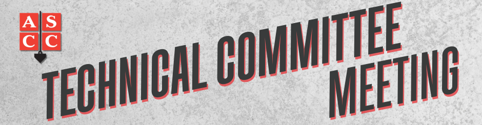 ASCC technical committee meeting header image