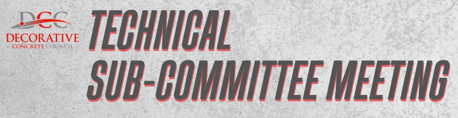 DCC technical sub-committee meeting image